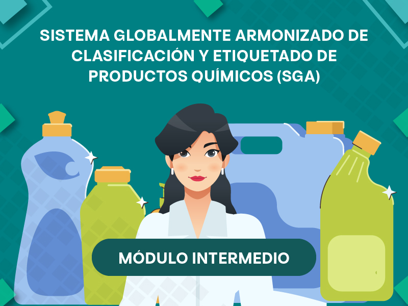 Sistema globalmente armonizado de clasificación y etiquetado de productos químicos - SGA. Módulo Intermedio 2023